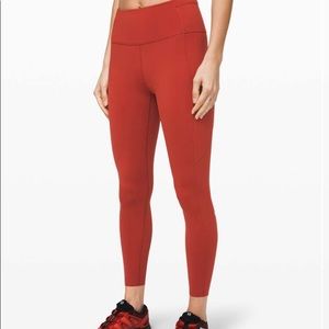 Lululemon Fast and Free 25” Magma